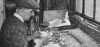 An Old Photograph of a Man at Work