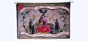 United Cabinet and Chair Makers woven banner